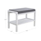 Cushion Upholstered Shoe Bench FredCo