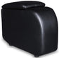 Cyrus Upholstered Recliner Living Room Set Black 600001-S5B Coaster FredCo