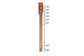 Daina Mid-Century Modern Ash Walnut Finished Wood Full Size Platform Bed FredCo