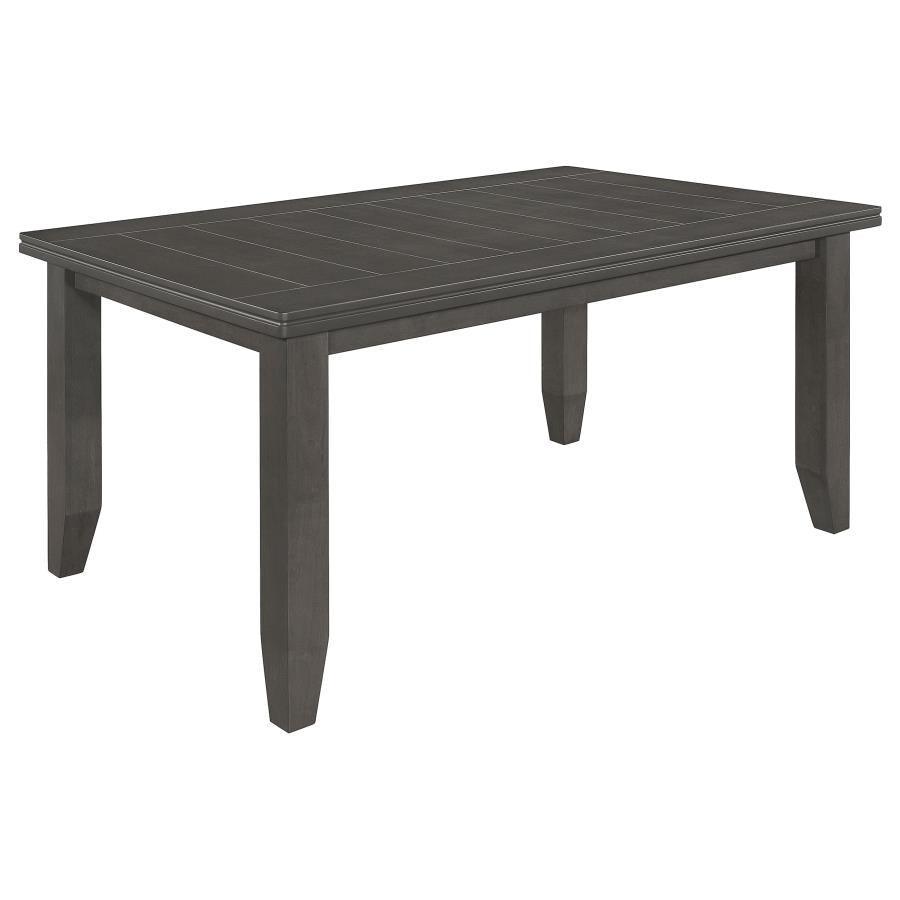 Dalila 5-piece Rectangular Dining Set Grey and Dark Grey 102721GRY-S5 Coaster FredCo
