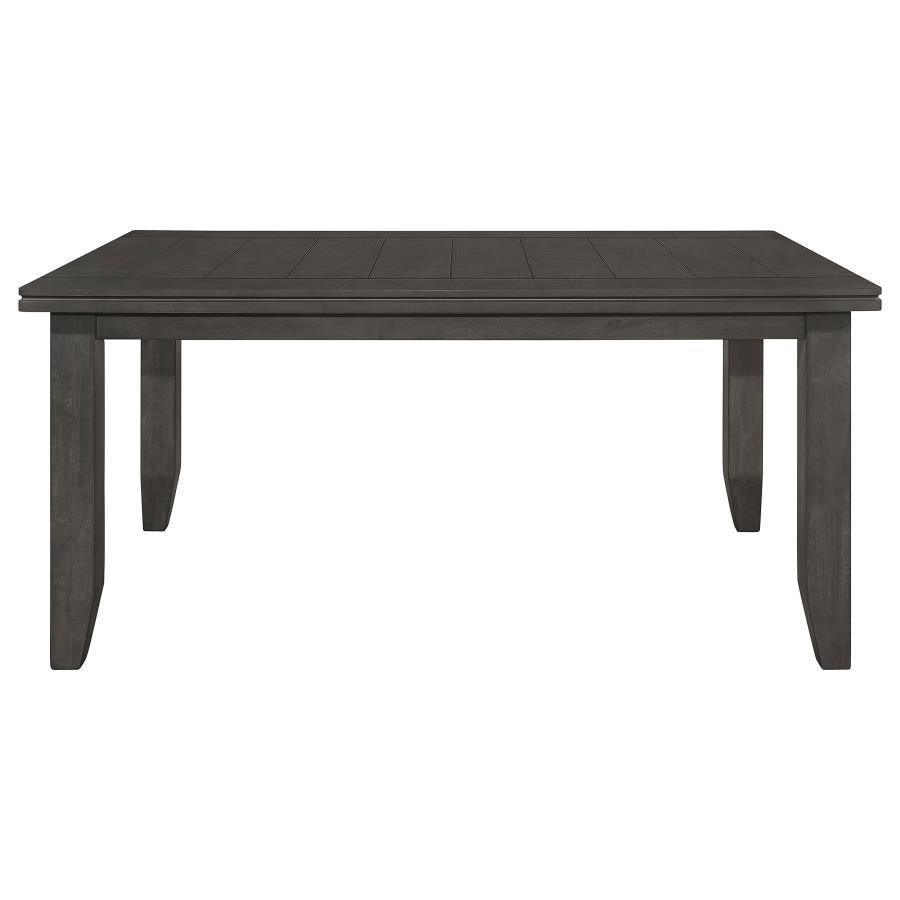 Dalila 5-piece Rectangular Dining Set Grey and Dark Grey 102721GRY-S5 Coaster FredCo