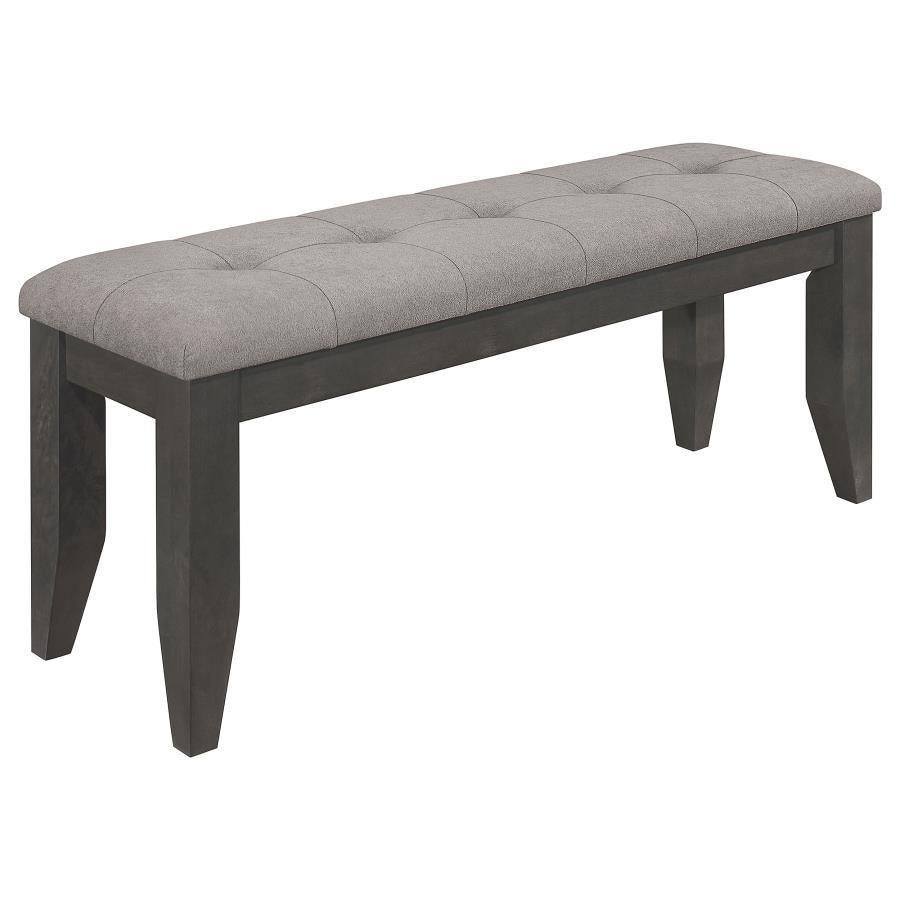 Dalila 6-piece Rectangular Dining Set Grey and Dark Grey 102721GRY-S6 Coaster FredCo