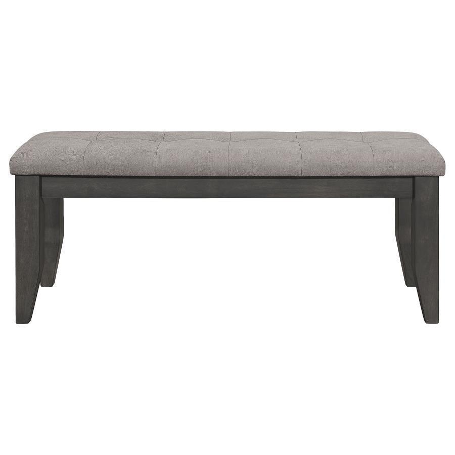 Dalila 6-piece Rectangular Dining Set Grey and Dark Grey 102721GRY-S6 Coaster FredCo