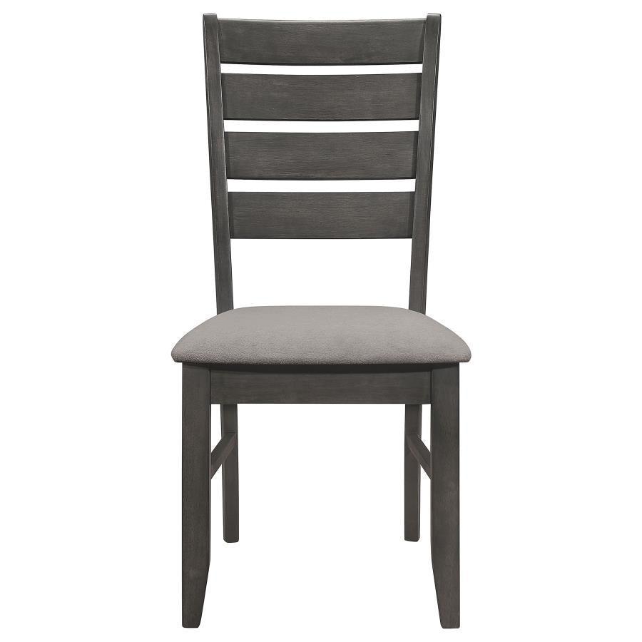 Dalila 6-piece Rectangular Dining Set Grey and Dark Grey 102721GRY-S6 Coaster FredCo