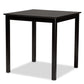 Darcie Modern and Contemporary Sand Fabric Upholstered Espresso Brown Finished 5-Piece Wood Pub Set FredCo