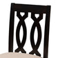 Darcie Modern and Contemporary Sand Fabric Upholstered Espresso Brown Finished 5-Piece Wood Pub Set FredCo