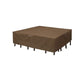 Dark Brown, Rectangular Patio Table Cover FredCo