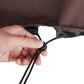 Dark Brown, Rectangular Waterproof Table Cover FredCo