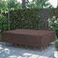 Dark Brown, Rectangular Waterproof Table Cover FredCo