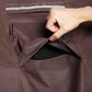 Dark Brown, Rectangular Waterproof Table Cover FredCo