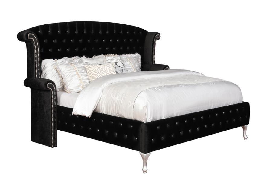 Deanna 4-piece Eastern King Bedroom Set Black Coaster FredCo