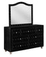 Deanna 4-piece Eastern King Bedroom Set Black Coaster FredCo