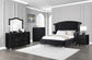 Deanna 4-piece Eastern King Bedroom Set Black Coaster FredCo