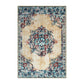 Decklan Non-Slip Vintage Oriental Medallion Foldable Rug FredCo