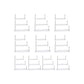 Decorative Wall Shelves Set of 30 FredCo