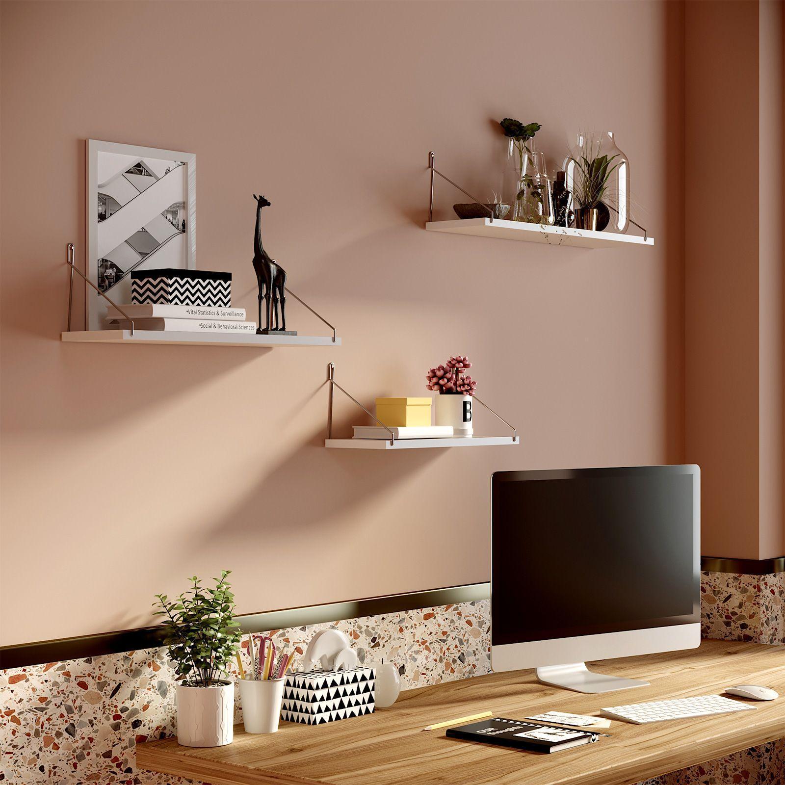 Decorative Wall Shelves Set of 30 FredCo