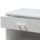 Deirdre Modern and Contemporary White Wood 1-Drawer Nightstand FredCo