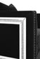 Delilah Upholstered Living Room Set Black 509361-S3 Coaster FredCo