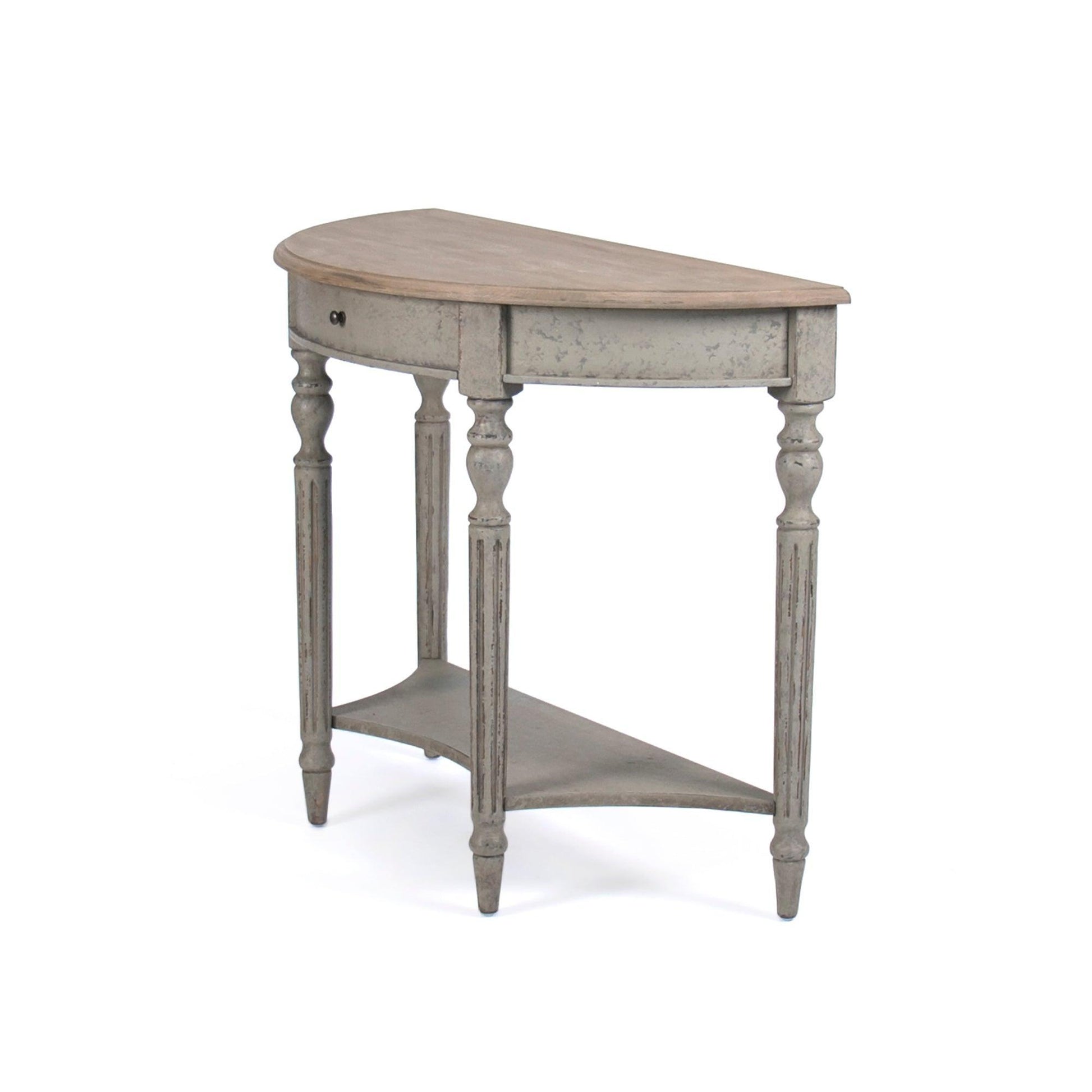Demi Lune Wall Console T136 E255-3 432 FredCo