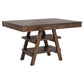 Dewey 5-piece Rectangular Dining Set Brown and Walnut 115208-S5 Coaster FredCo