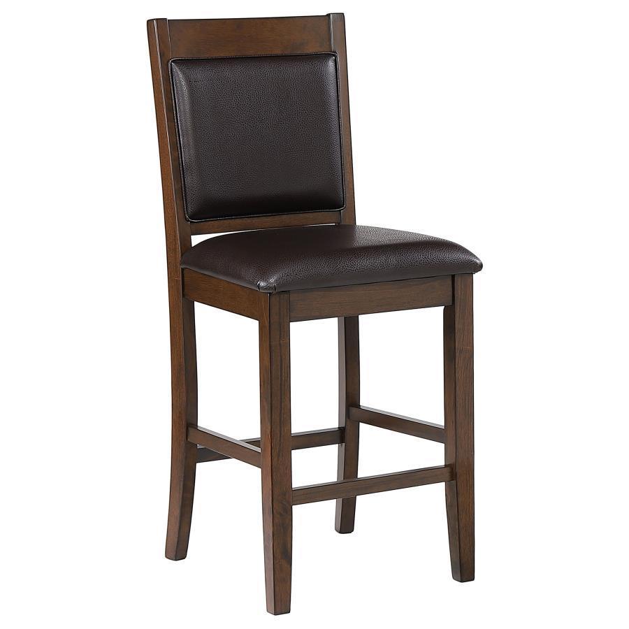 Dewey 5-piece Rectangular Dining Set Brown and Walnut 115208-S5 Coaster FredCo