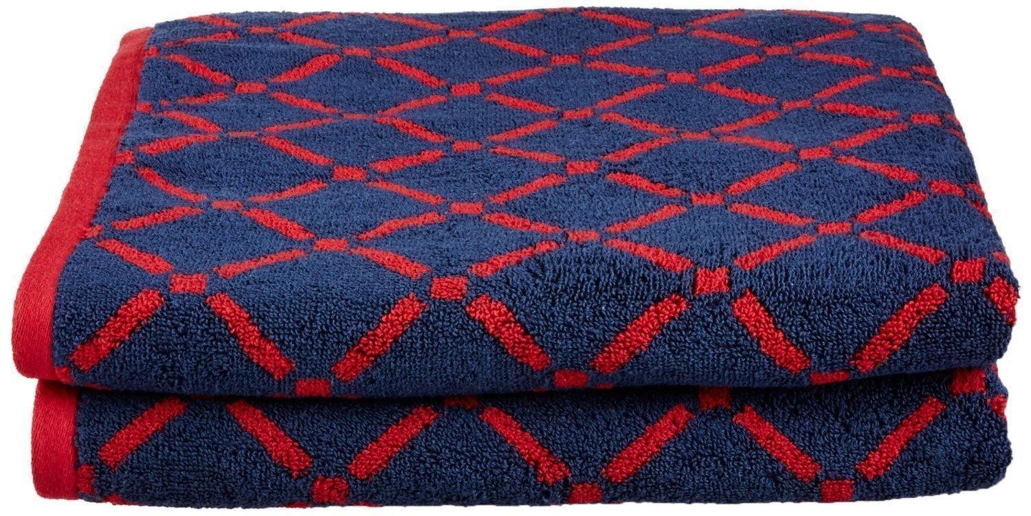 Diamond 100% Combed Cotton 550 GSM 2-Piece Bath Towel Set FredCo