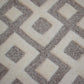 Diamond Hand-Woven Moroccan Wool-Viscose Blend Rug FredCo