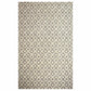 Diamond Hand-Woven Moroccan Wool-Viscose Blend Rug FredCo