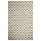 Diamond Hand-Woven Moroccan Wool-Viscose Blend Rug FredCo