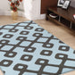 Diamond Pave Moroccan Contemporary Trellis Rug FredCo
