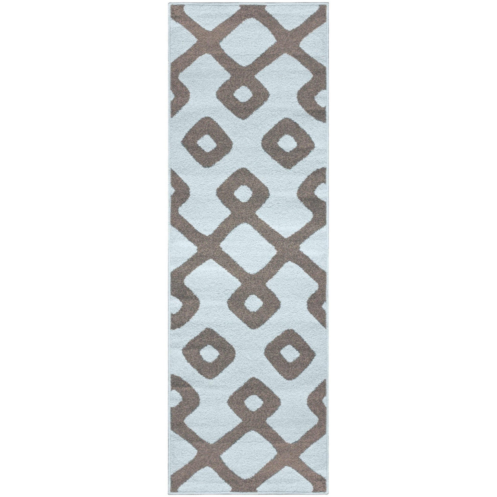 Diamond Pave Moroccan Contemporary Trellis Rug FredCo