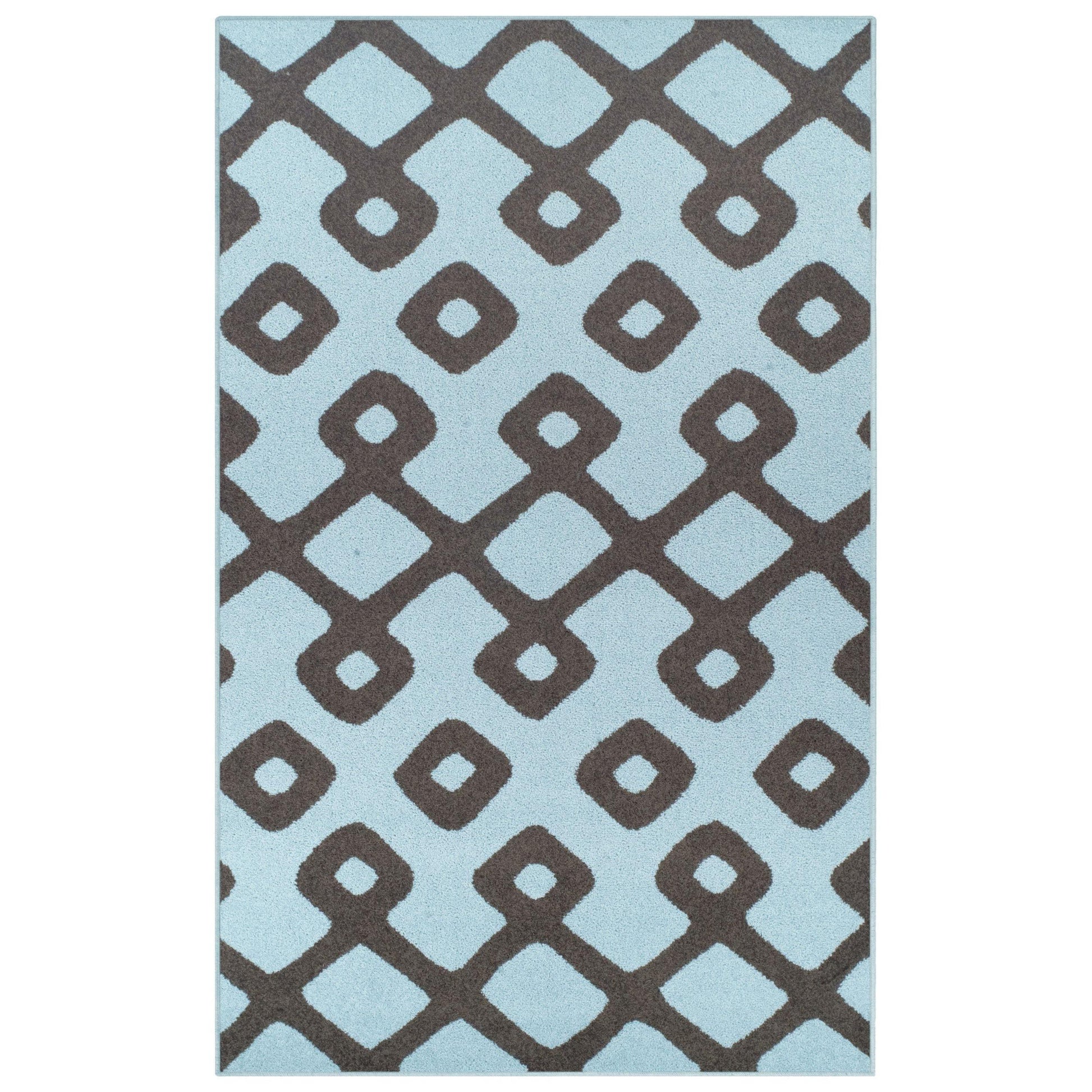 Diamond Pave Moroccan Contemporary Trellis Rug FredCo