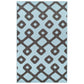 Diamond Pave Moroccan Contemporary Trellis Rug FredCo