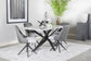 DINING TABLE 5 PC SET 110711-S5 Coaster FredCo