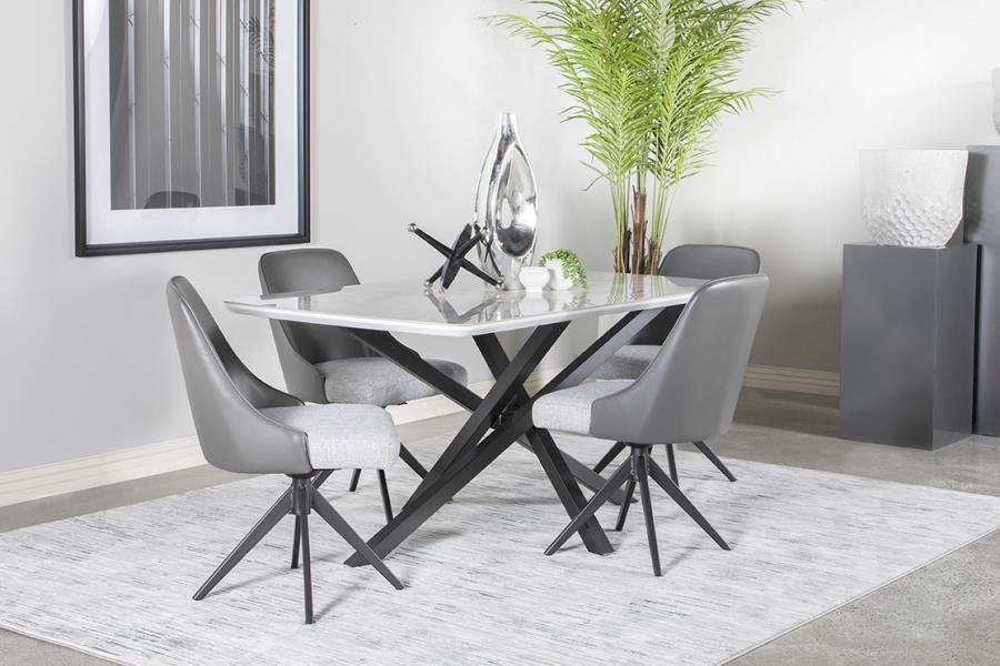 DINING TABLE 5 PC SET 110711-S5 Coaster FredCo