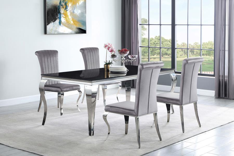 DINING TABLE 5 PC SET 115071-S5G Coaster FredCo