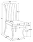 DINING TABLE 5 PC SET 115091-S5G Coaster FredCo