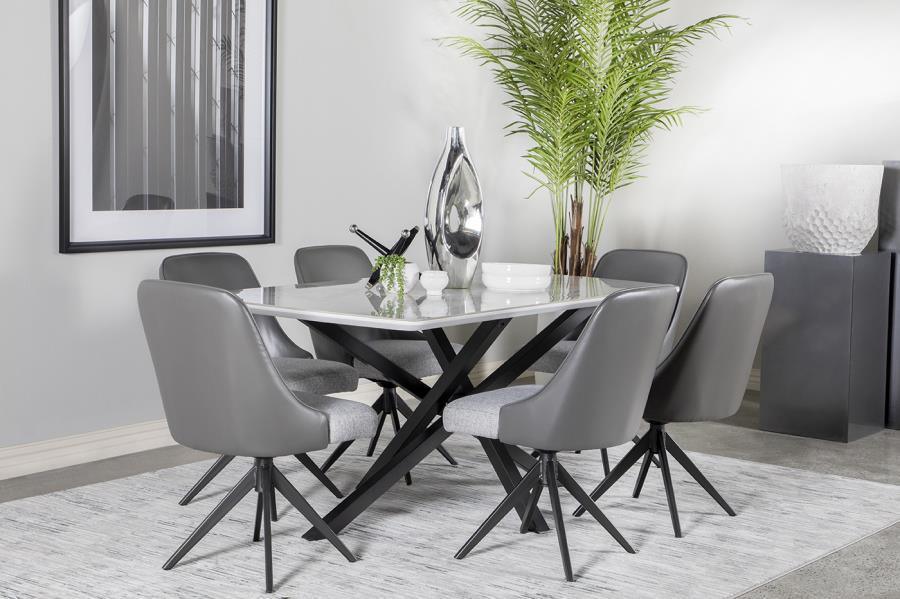 DINING TABLE 7 PC SET 110711-S7 Coaster FredCo