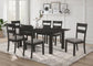 Dining Table 7 PC Set 115131-S7 Coaster FredCo