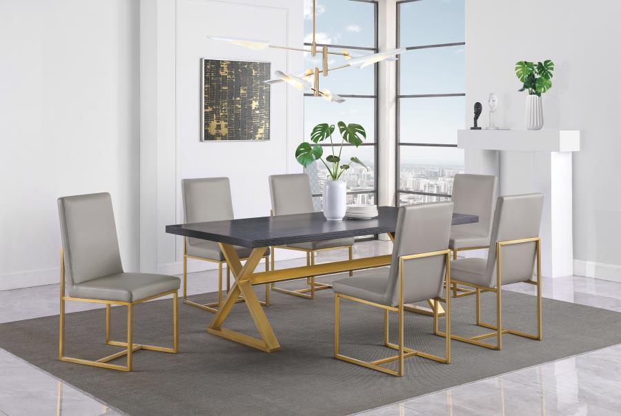 Dining Table 7 PC SET 191991-S7 Coaster FredCo