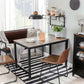 Dining Table Greige and Black FredCo