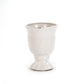 Distressed Crackle White Vase (6769S A369) FredCo
