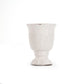 Distressed Crackle White Vase (6769S A369) FredCo