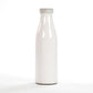 Distressed Crackle White Vase (6792L A369A) FredCo