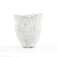 Distressed Grey and White Large Vase (14A124) FredCo
