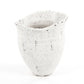 Distressed Grey and White Large Vase (14A124) FredCo