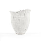 Distressed Grey and White Large Vase (14A124) FredCo