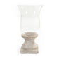 Distressed Grey Candle Holder (4614M A292) FredCo