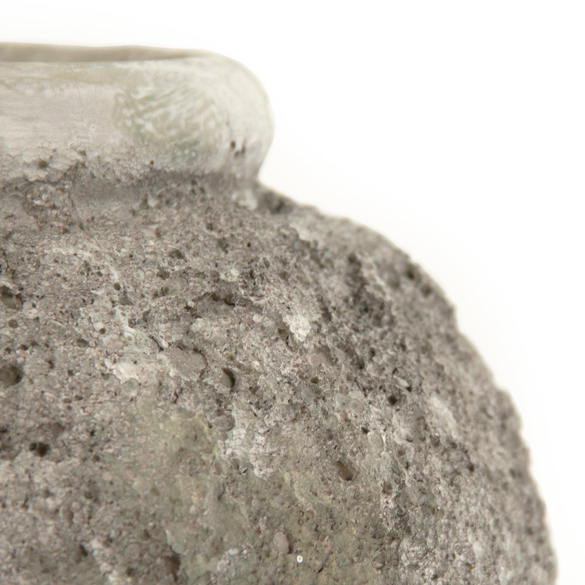Distressed Grey Vase (8383S A717) FredCo