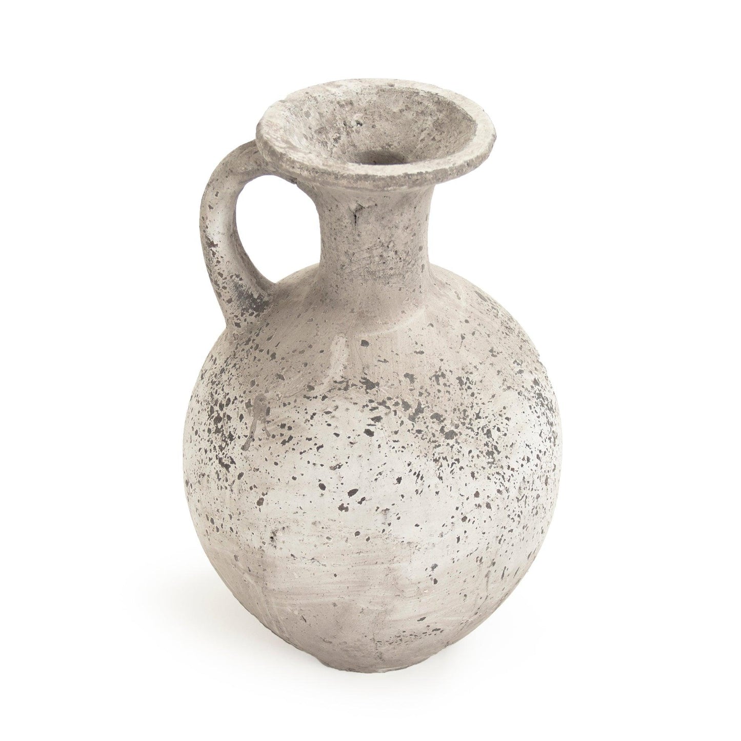 Distressed Grey Wash Jar (8496L A344) FredCo